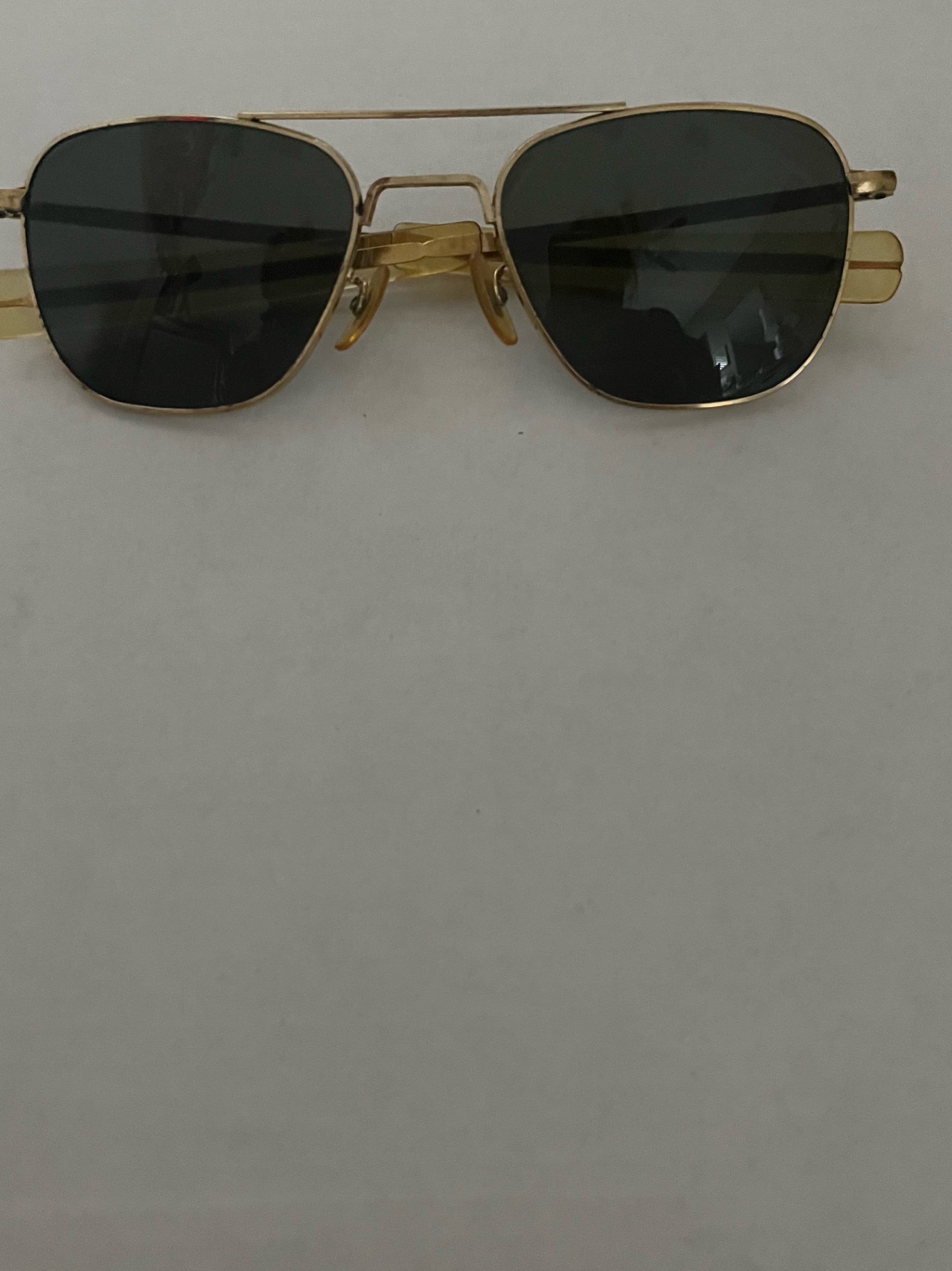 American Optical Vintage Aviator Pilot Sunglasses